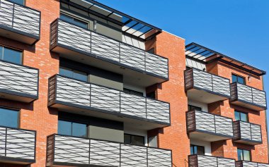 Yüksek doğmak daire balkon California 