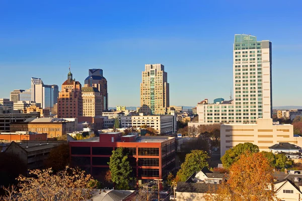 Sunrise Downtown Sacramento — Stockfoto