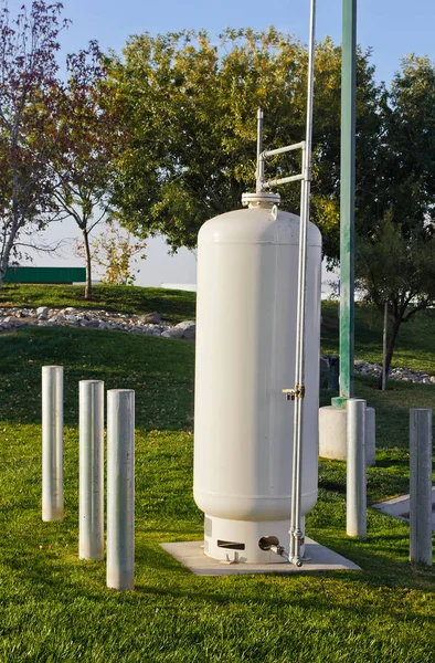 Propan tankı boru hattı
