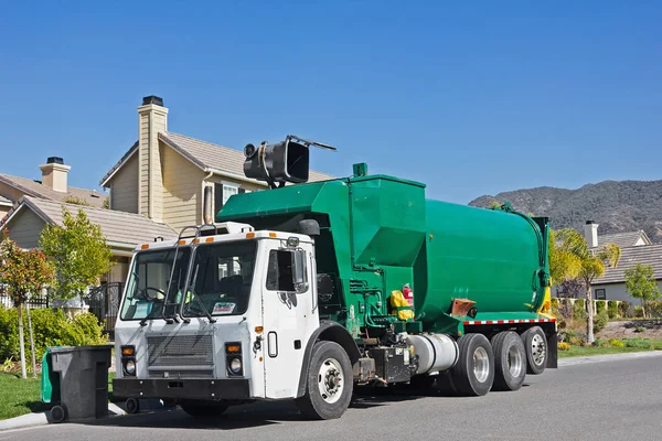 Garbage Day Pickup — Stock Photo, Image