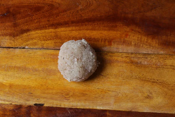 그릇에 코코넛 사다리의 — 스톡 사진