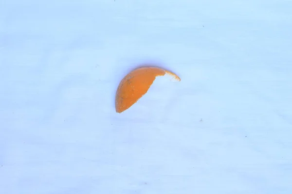 Frutas Frescas Naranja Aisladas Sobre Fondo Blanco —  Fotos de Stock