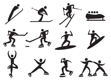 Kış sporlarının simgesi. 