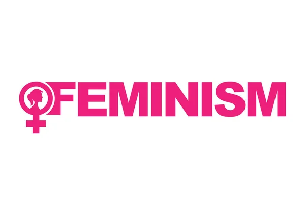 Феминизм Женское Международное Движение Плоская Изолированная Векторная Иллюстрация — стоковый вектор