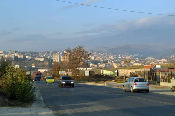 Entrar en Sandanski en la provincia de Blagoevgrad, Bulgaria . — Foto de Stock