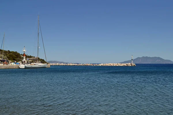 Phare Nea Epidavros Dans Golfe Saronique — Photo