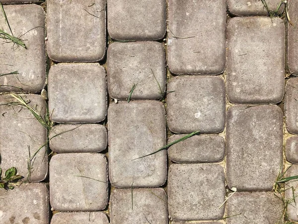 Bloklardan yapılmış bir taş zeminin arkaplan dokusu