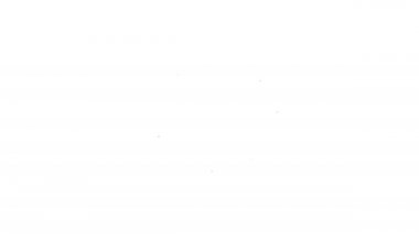 Siyah hat yağ değişimi, su transferi, beyaz arkaplanda izole edilmiş simge dönüştürme. 4K Video hareketli grafik canlandırması