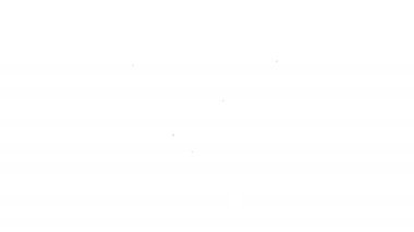 Beyaz zemin üzerinde yıldız simgesi olan siyah çizgi Zarfı. Önemli bir e- posta, favori simgeye ekle. Başrolde mesaj var. 4K Video hareketli grafik canlandırması