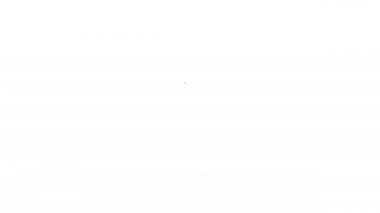 Black line Dildo vibrator for sex games icon isolated on white background. Sex toy for adult. Vaginal exercise machines for intimate. 4K Video motion graphic animation