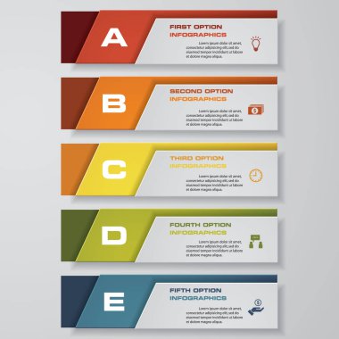 Tasarım temiz sayı afiş şablon/grafik veya Web sitesi düzeni.