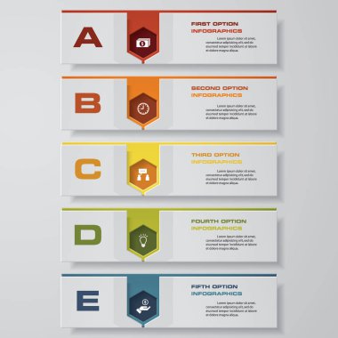 Tasarım temiz sayı afiş şablon/grafik veya Web sitesi düzeni.