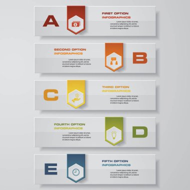 Tasarım temiz sayı afiş şablon/grafik veya Web sitesi düzeni.