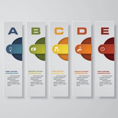 Tasarım temiz sayı afiş şablonu. Vektör.