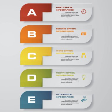 Tasarım temiz sayı afiş şablon/grafik veya Web sitesi düzeni.