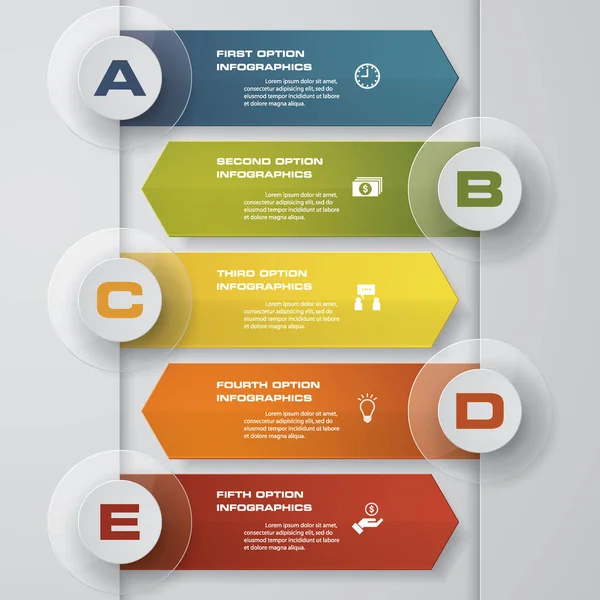 Tasarım temiz sayı afiş şablon/grafik veya Web sitesi düzeni.