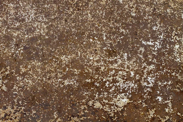 Folha Velha Ferro Coberto Com Tinta Ferrugem Corrosão Textura Ferrugem — Fotografia de Stock