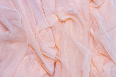 Pembe renk ağ kumaş dokusu arkaplanı.