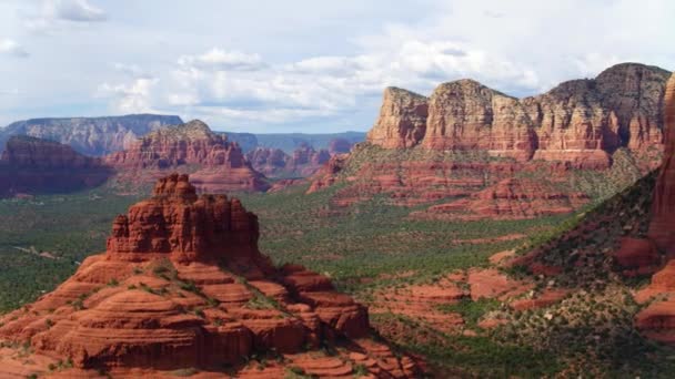 Pedra Sino Vermelho Sedona — Vídeo de Stock