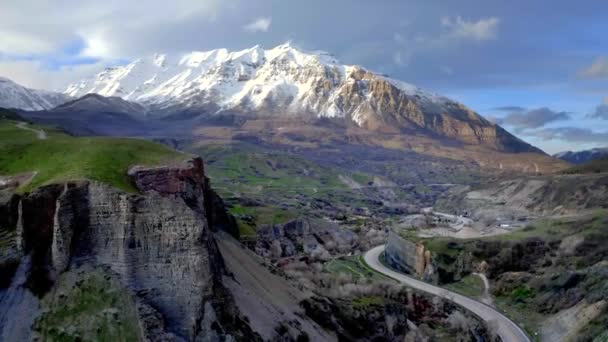 Utah Paysage Montagne Images Aériennes Drone — Video