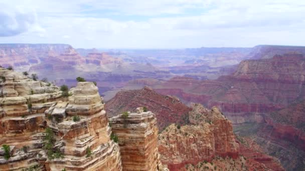 Blick Den Grand Canyon Canyon — Stockvideo