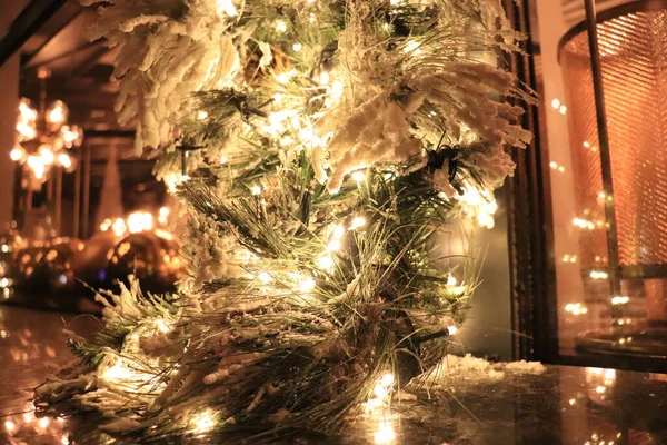 Dekoracje Świąteczne Dekoracje Sylwestrowe — Zdjęcie stockowe