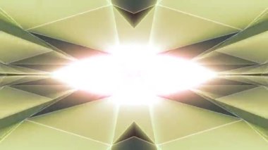 soyut hareket eden düşük polimetrik geometrik dipsiz döngü canlandırma 3d