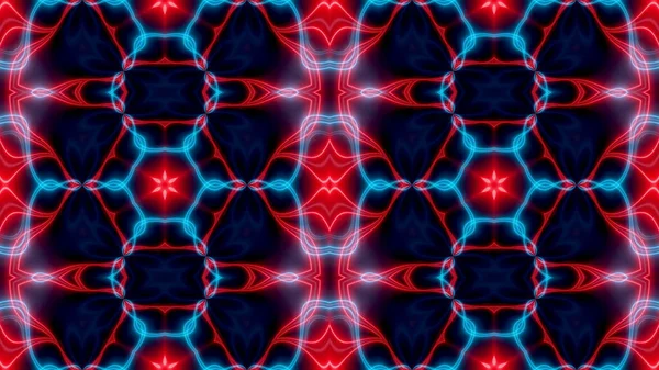 Seamless abstract futuristic pattern illustration 3d render — Stock Photo, Image
