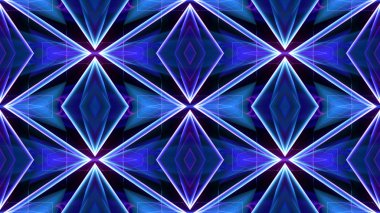 Kusursuz soyut fütüristik desen çizimi 3d