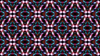 Kusursuz soyut fütüristik desen çizimi 3d