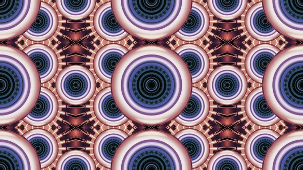 Naadloze abstracte futuristische patroon illustratie 3d renderen — Stockfoto