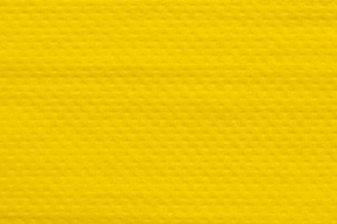 Sarı mendil peçetesi banyo hijyenik doku arka planı 