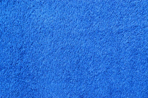 Blå Handduk Tyg Mönster Textur Bakgrund — Stockfoto