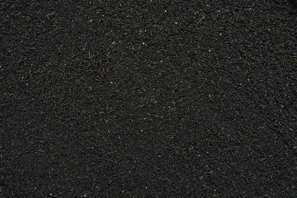 Gleba Vermicompost Naturalna Powierzchnia Gleby Tekstura Tła — Zdjęcie stockowe