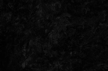 Siyah duvar dokusu kaba arka plan koyu. Siyah renkli beton grunge arkaplanı.