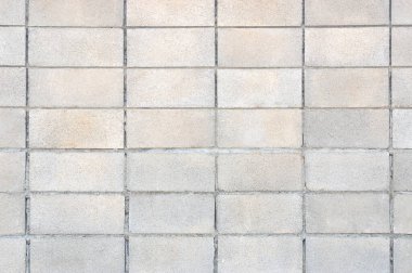 Çimento tuğlalı çit altında kavrayış