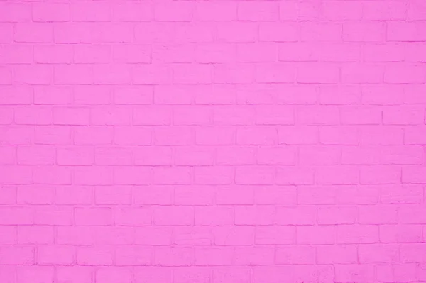Pink Color Stucco Brick Wall Background Texture — Stock Photo, Image