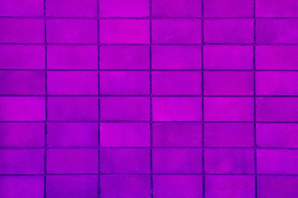 Closeup Purple Block Wall Background — Stock Photo, Image