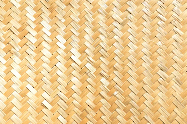 Tradycyjne Bambusowe Tło Splotu Tekstury — Zdjęcie stockowe