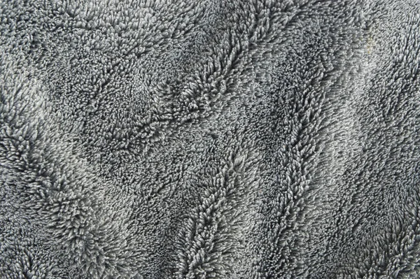 Szary Ręcznik Tła Tekstury — Zdjęcie stockowe
