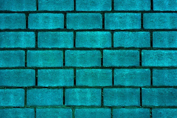 Фон Темно Синьої Цегляної Стіни Візерунка — стокове фото