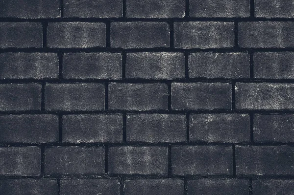 Dunkle Ziegelsteinmauer Hintergrund Und Textur — Stockfoto