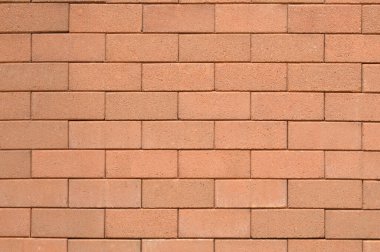 Toprak, arkaplan ve dokudan yapılmış kırmızı tuğla veya blok çimento