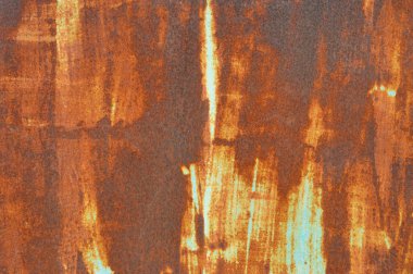 Paslı metal yüzey dokusu