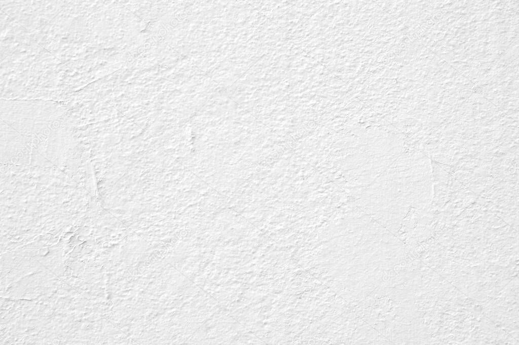White wall texture, concrete plaster background.