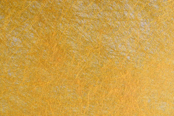 Luxery Golden Fiber Papír Háttér Arany Természet Textúra — Stock Fotó