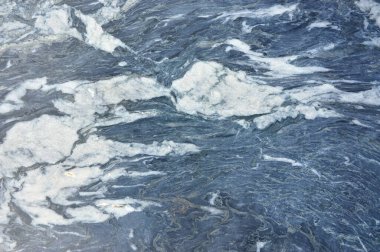 Arkaplan için beyaz küme dokusu. Doğal taş yüzeyi.