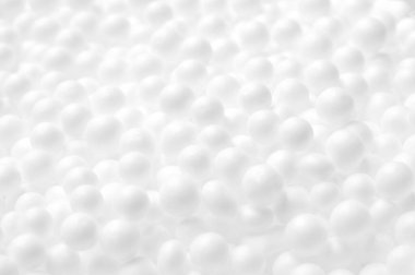 Arkaplan için strafor toplarının dokusunu çember yap.