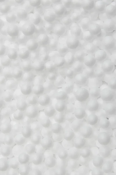 Circle Styrofoam Balls Texture Background — Stock Photo, Image