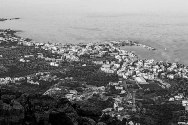 Καταπληκτικό Και Όμορφο Τοπίο Θάλασσα Τσιμεντένιο Ελλάδα — Φωτογραφία Αρχείου